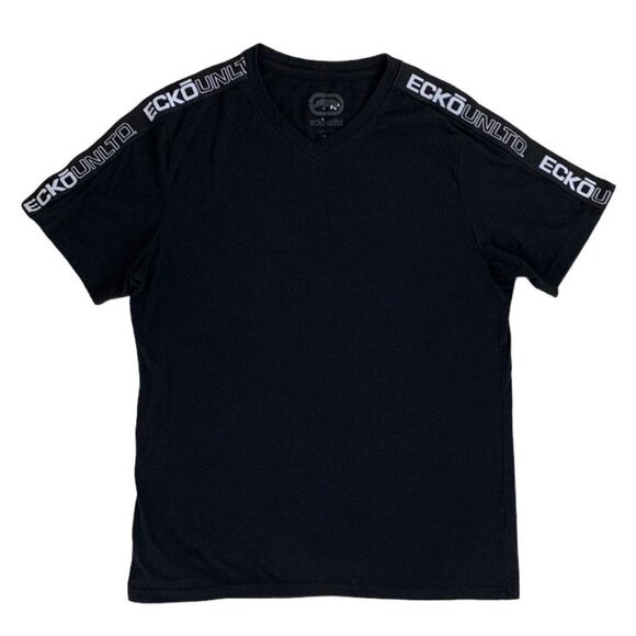 ecko Short Sleeve V-Neck Men's T-Shirt - Picture 1 of 7